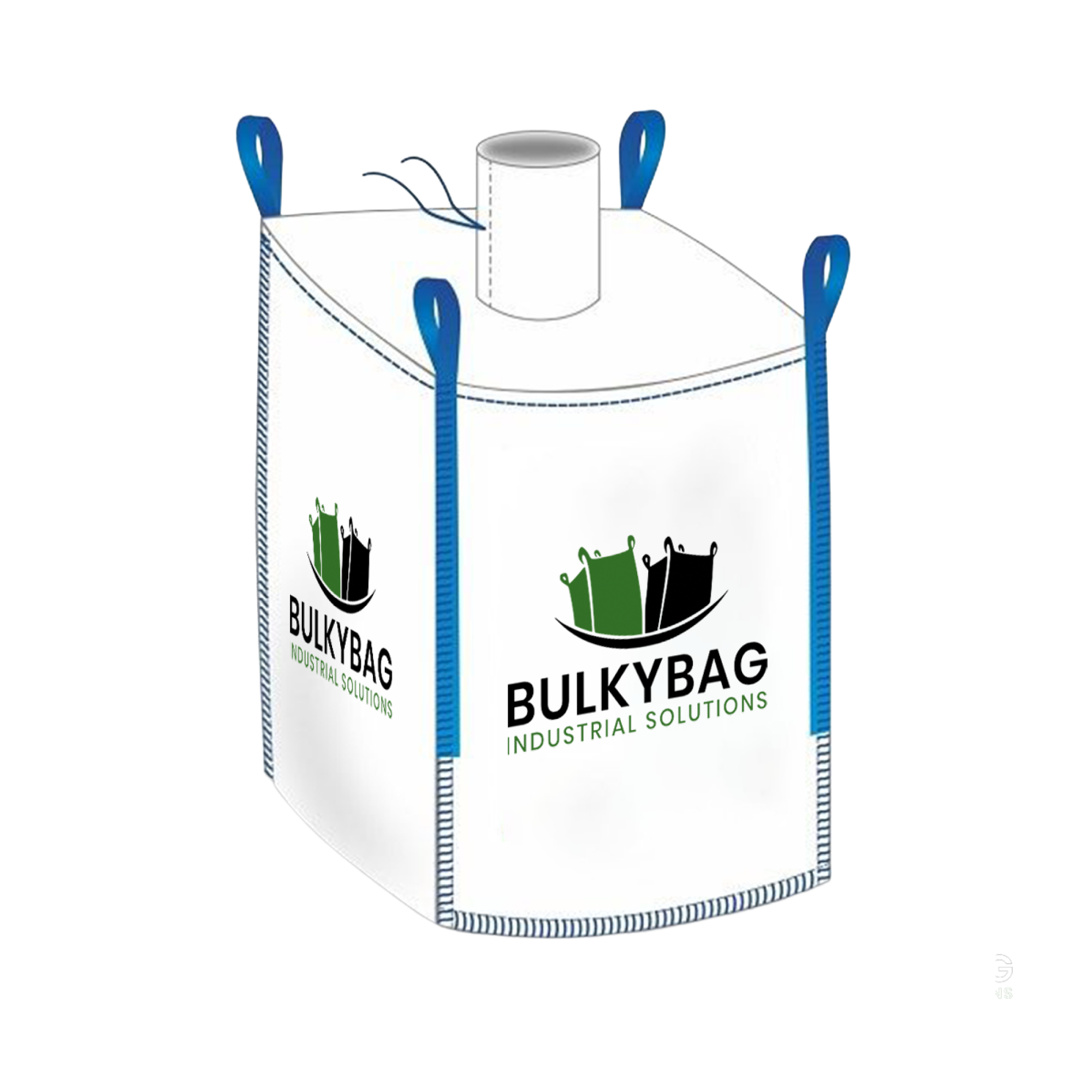 Bulky Bag "Dustkeeper/Asbestos" 85x85x75cm inlet / bottom closed